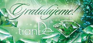 Gratulujeme nové Smaragdové ředitelce TianDe!