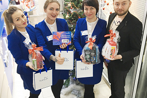 Tým Dealerského centra TianDe v Astaně