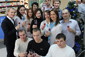 Tým Dealerského centra TianDe v Novosibirsku